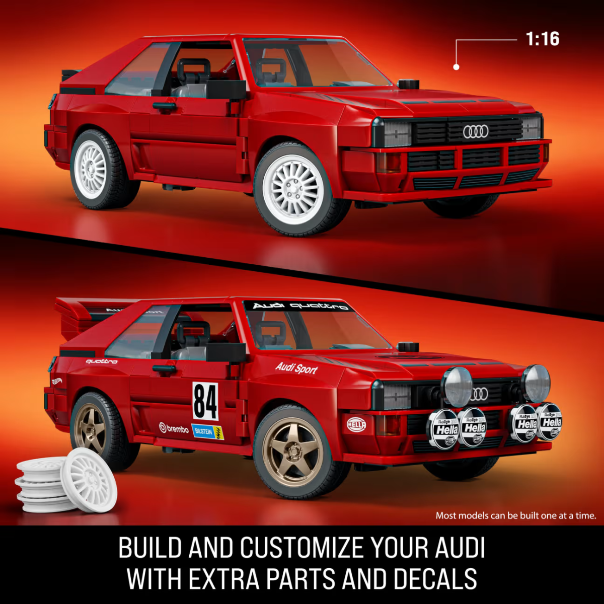 2026 84 Audi Sport Quattro Red: Image 2