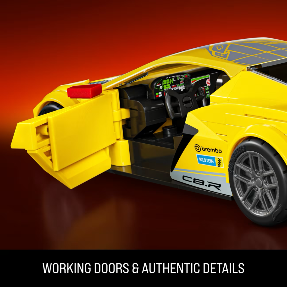 2026 20 Corvette C8.R Yellow: Image 5