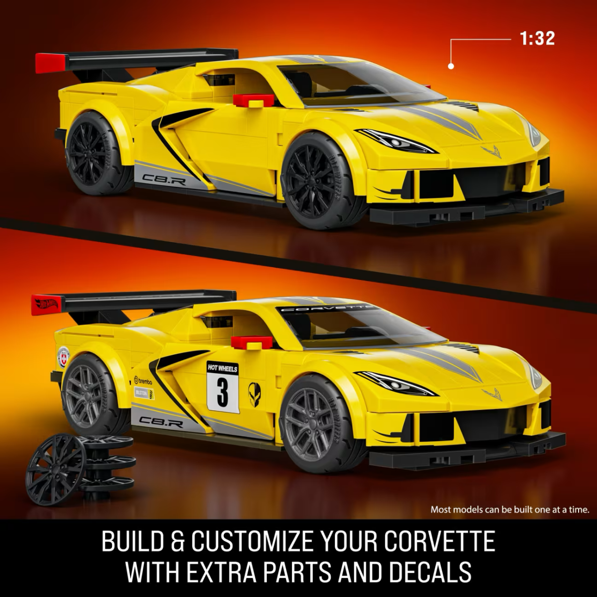2026 20 Corvette C8.R Yellow: Image 2