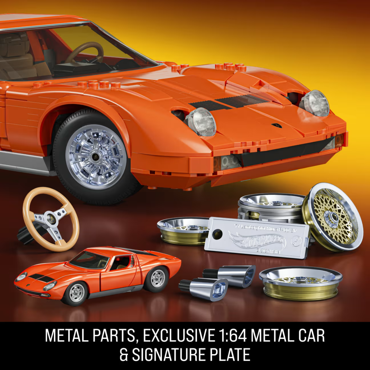 2026 71 Lamborghini Miura P400 SV Orange: Image 4