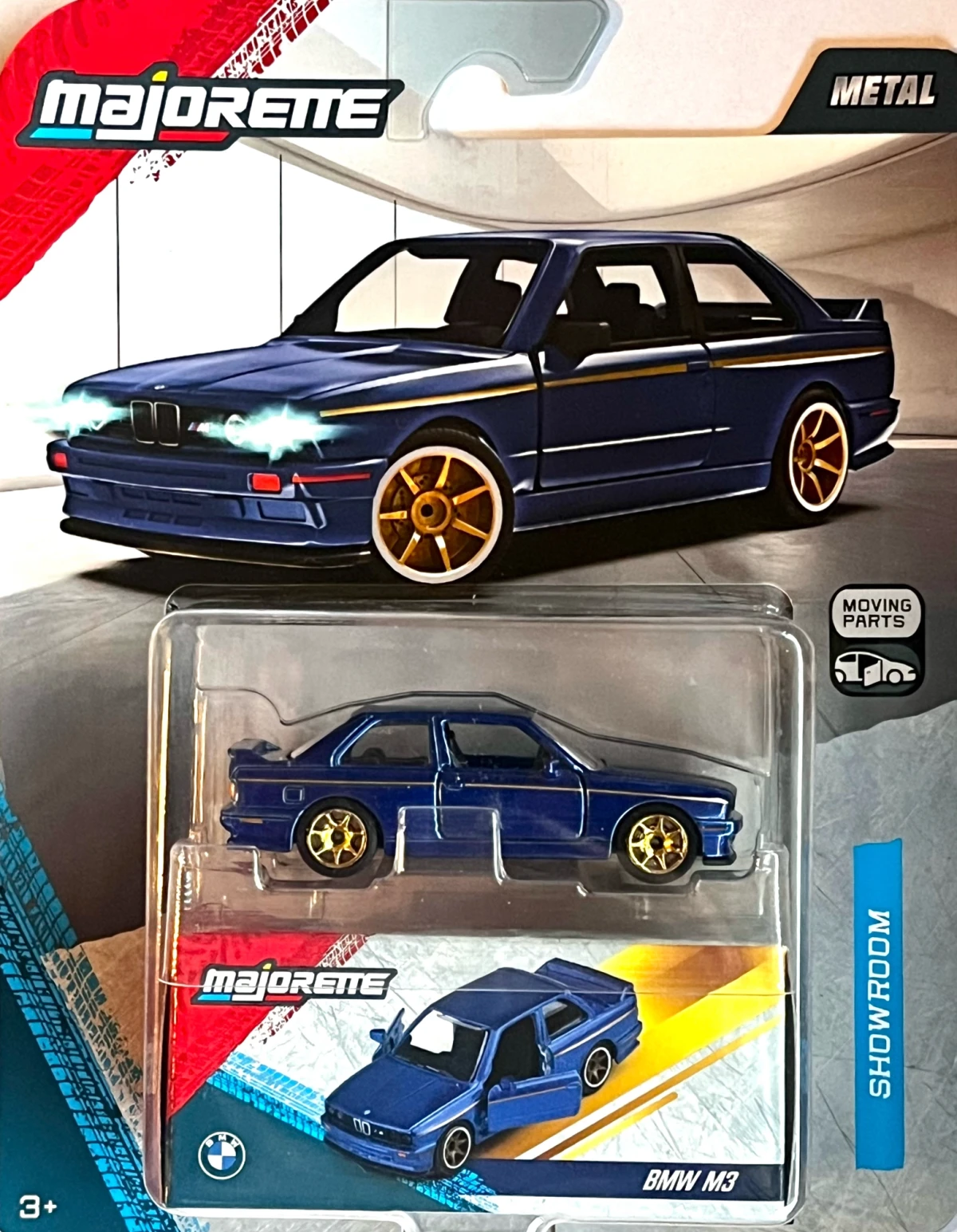 2026 BMW M3 Coupe (E30) Blue: Blister: Image 2