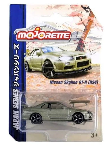 2024 Nissan Skyline GT-R R34 Green: Blister: Image 2