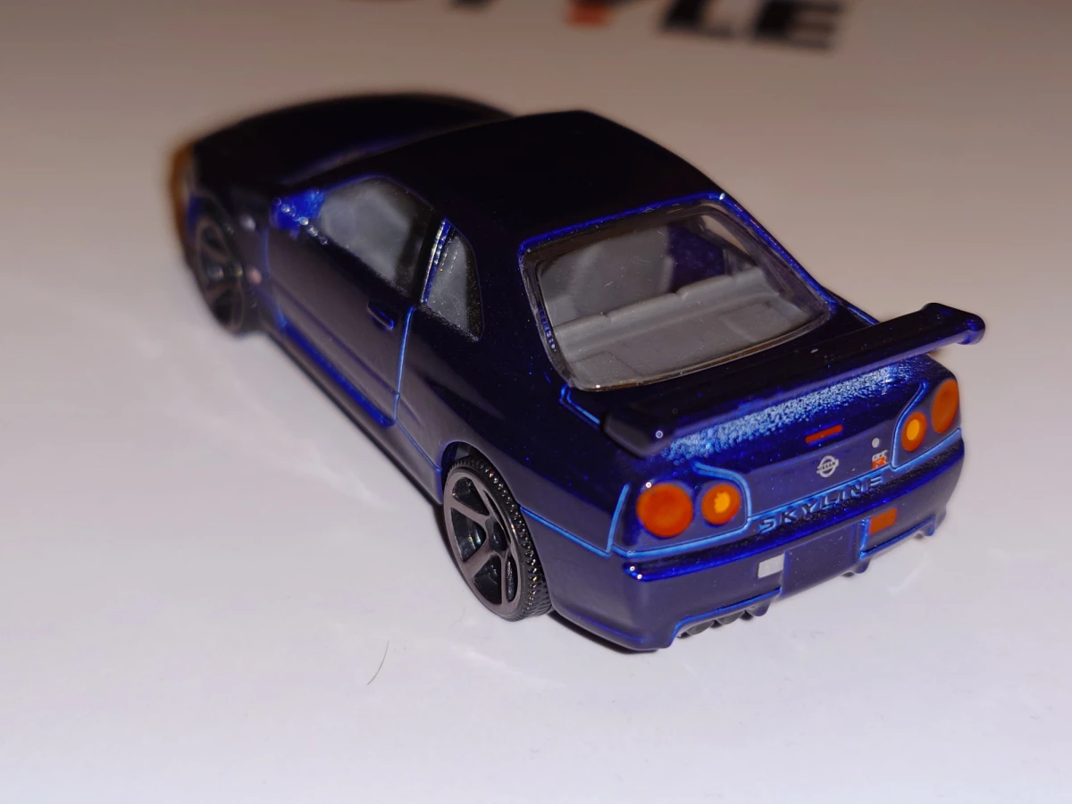 2024 Nissan Skyline GT-R R34 Blue: No Package: Image 3