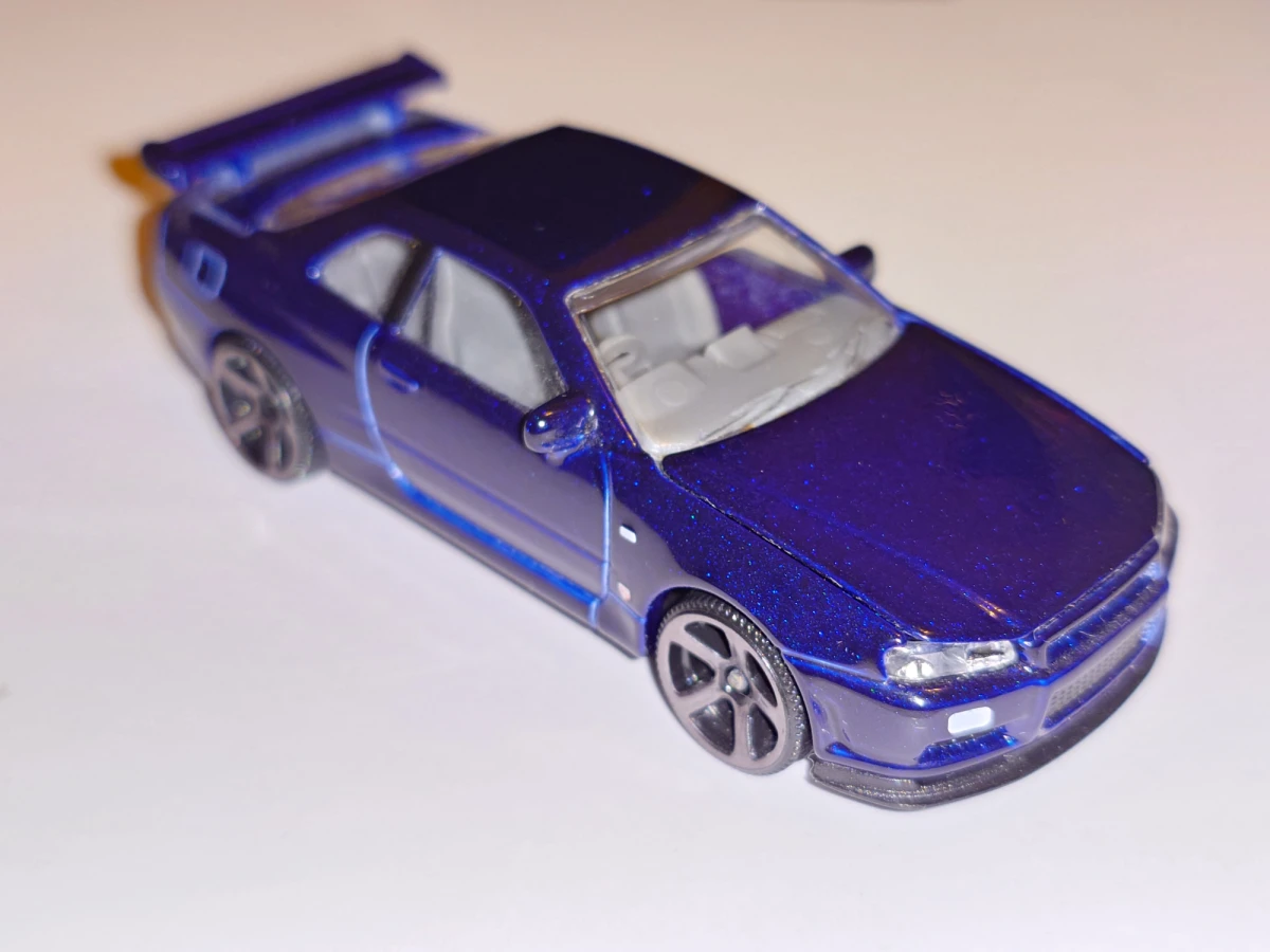 2024 Nissan Skyline GT-R R34 Blue: No Package: Image 2