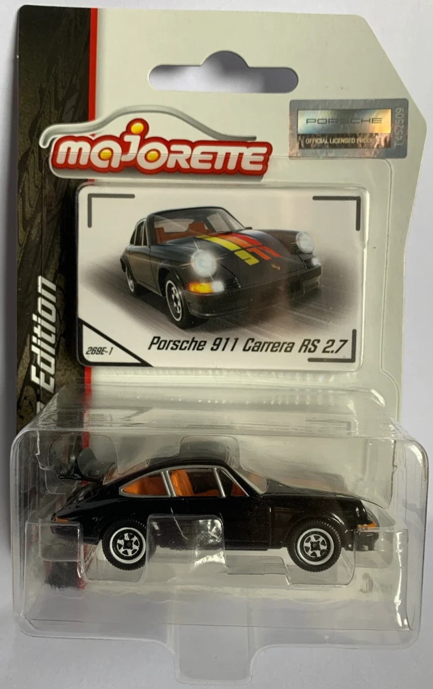 2024 Porsche 911 Carrera Black: Blister: Image 2