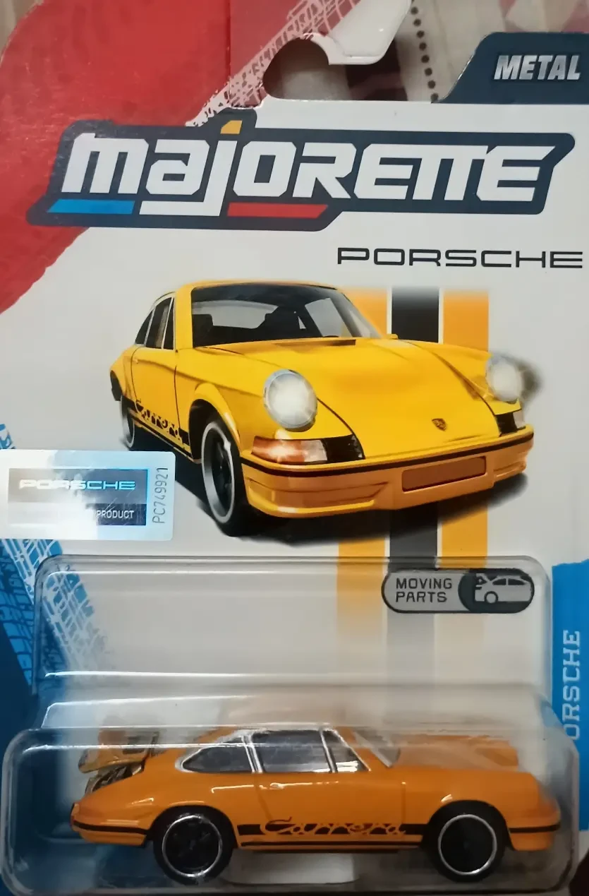 2024 Porsche 911 Carrera Yellow: Blister: Image 2