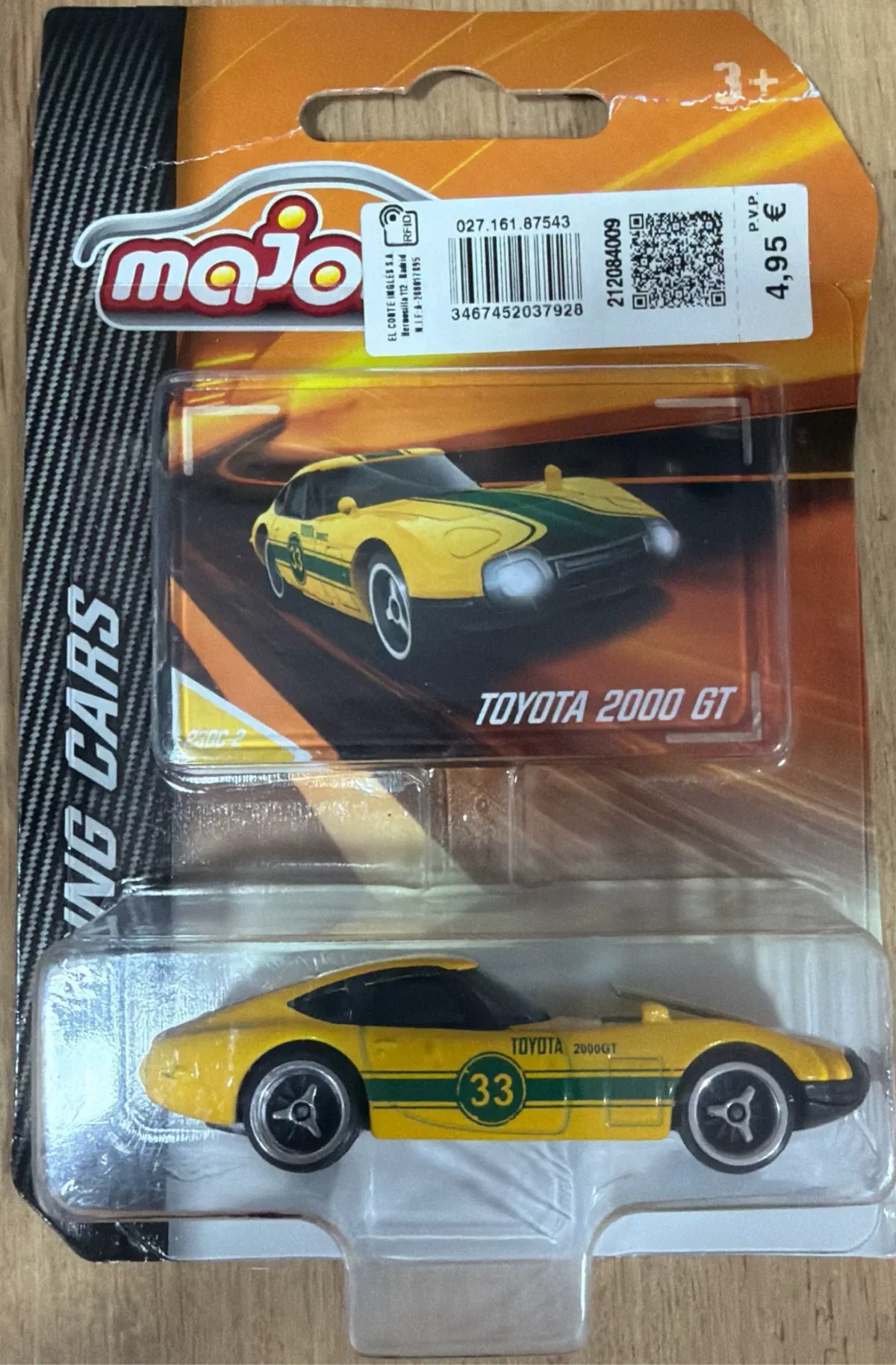 2024 Toyota 2000 GT Yellow: Blister: Image 2