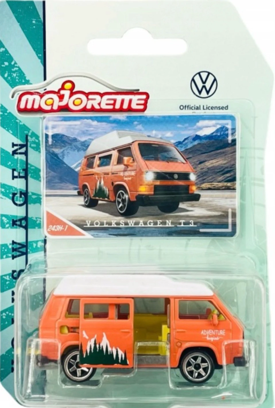 2022 Volkswagen T3 Orange: Blister: Image 2