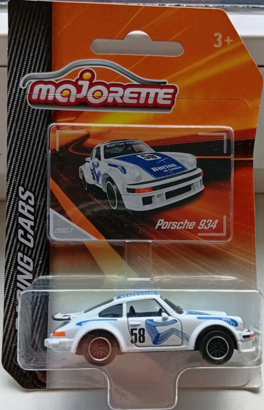 2022 Porsche 934 White: Box: Image 2
