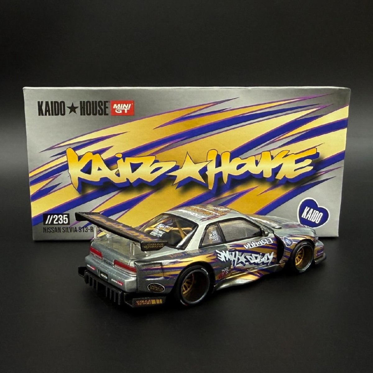 2026 Nissan Silvia S13-R Kaido Drift V1 ZAMAC: Box: Image 2