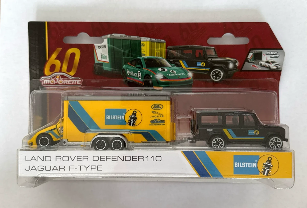 2024 Land Rover Defender 110 & Jaguar F-type Black: Blister: Image 2