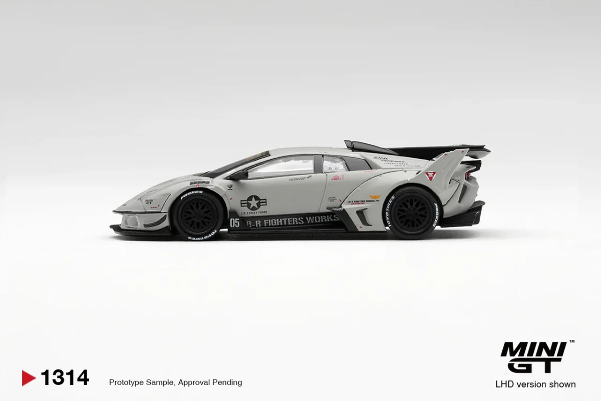 2026 Lamborghini LB-Silhouette WORKS MURCIELAGO GT Evo Fighter Grey: Image 2