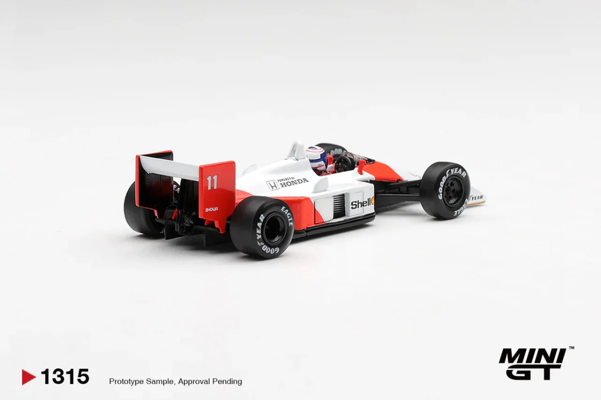 2026 McLaren MP4/4 #11 Alain Prost 1988 Canadian Grand Prix 2nd Place White: Image 3