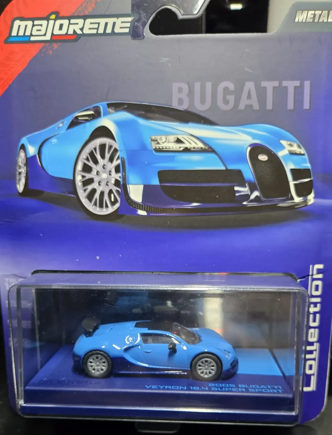 2026 2005 Bugatti Veyron 16.4 Super Sport Blue: Blister: Image 3