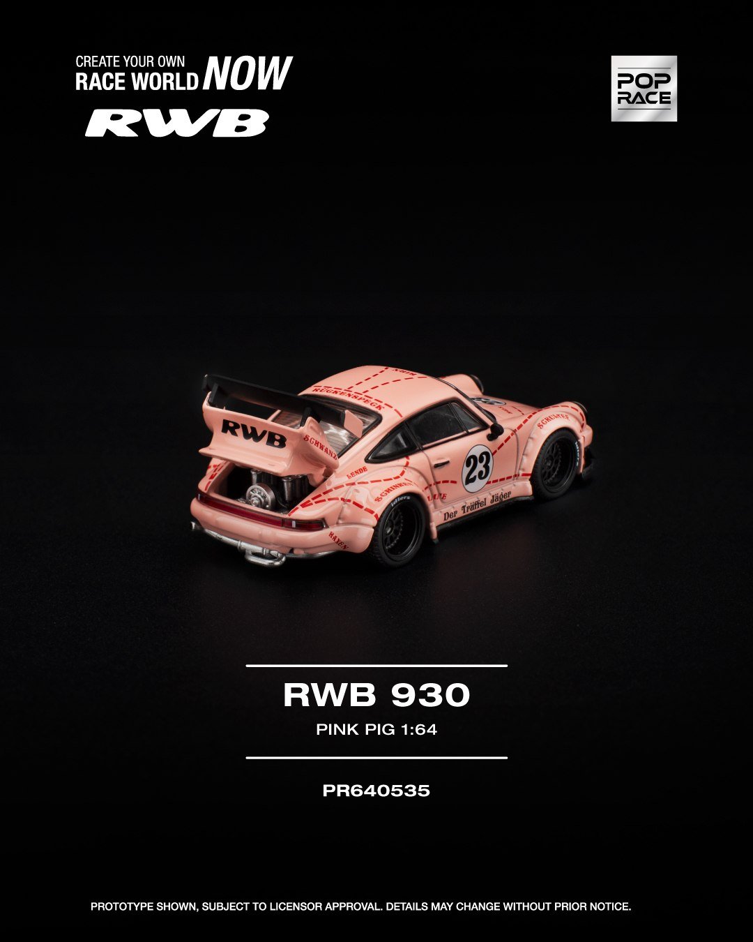2026 RWB 930 "Pink Pig" Pink: Image 2