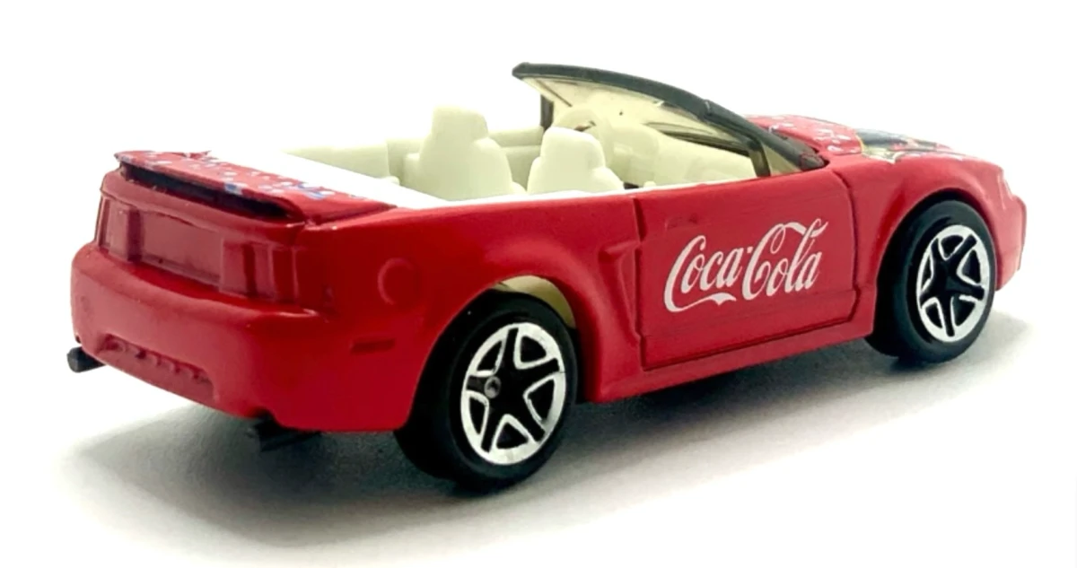 2001 99 Ford Mustang Convertible Red: No Package: Image 3