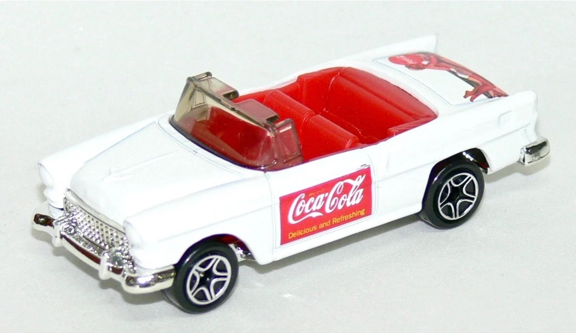 2001 1955 Chevy Convertible Bel Air White: No Package: Image 2