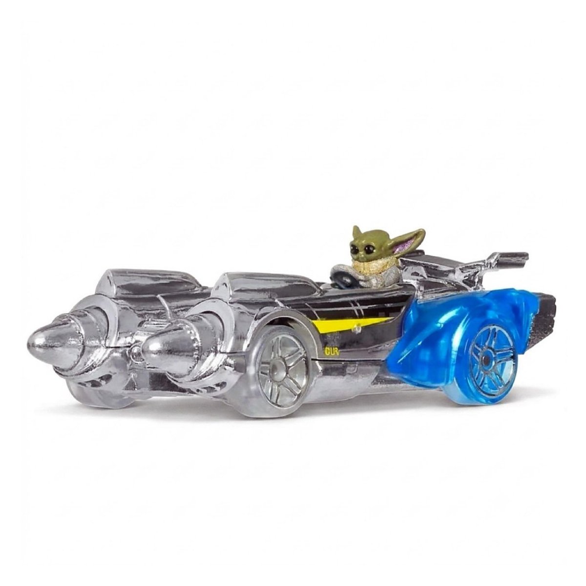 2026 The Mandalorian Rocket Fire & Grogu Ollie Rocket Silver: Image 3