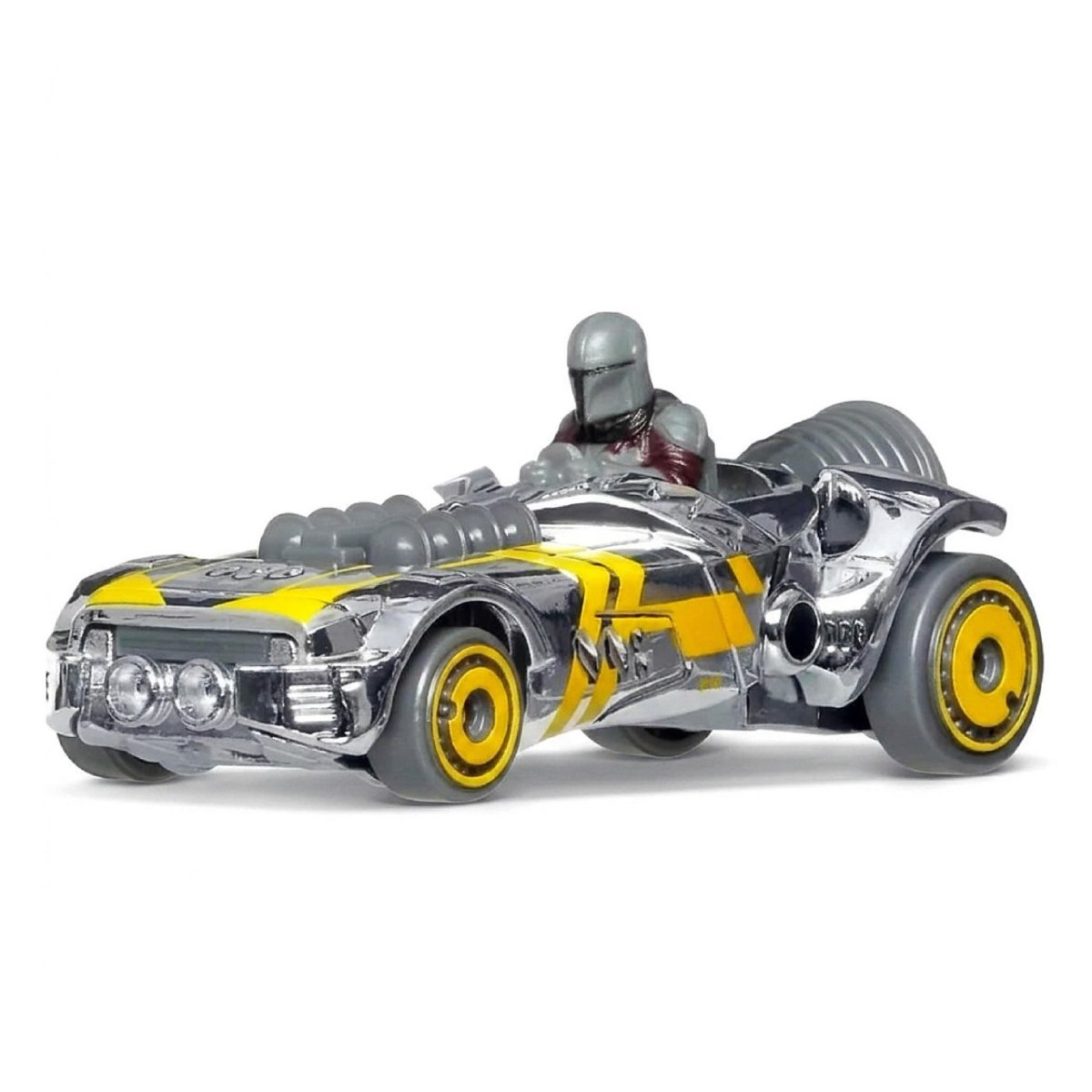 2026 The Mandalorian Rocket Fire & Grogu Ollie Rocket Silver: Image 2