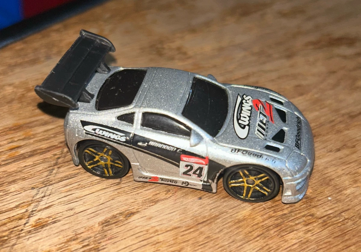 2004 Tooned Toyota Supra Silver: Image 6
