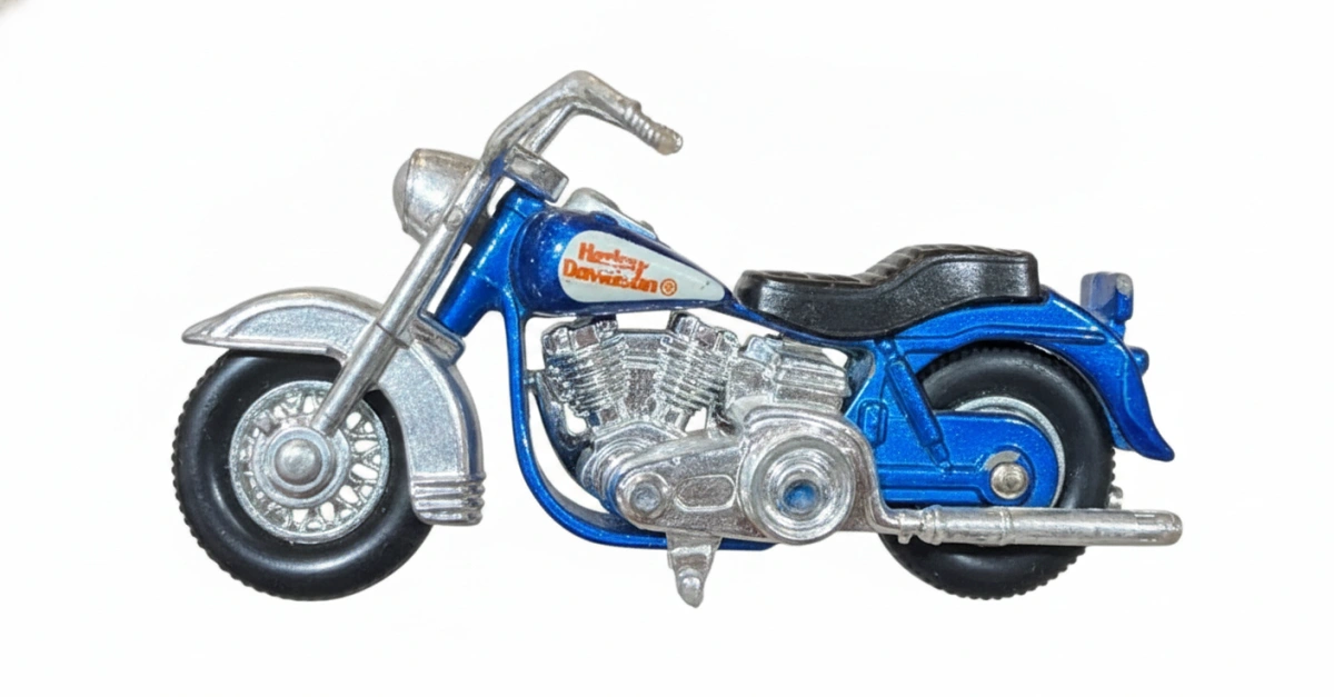 1992 Harley Davidson Sportster Blue: Image 2