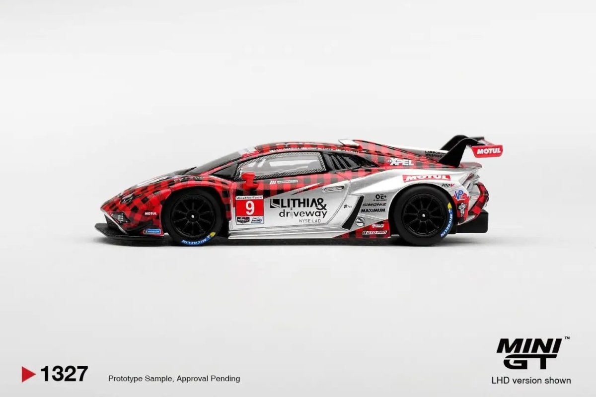 2026 Lamborghini Huracan GT3 EVO2 #9 Pfaff Motorsports 2025 IMSA WeatherTech GTD Pro Red: Image 2