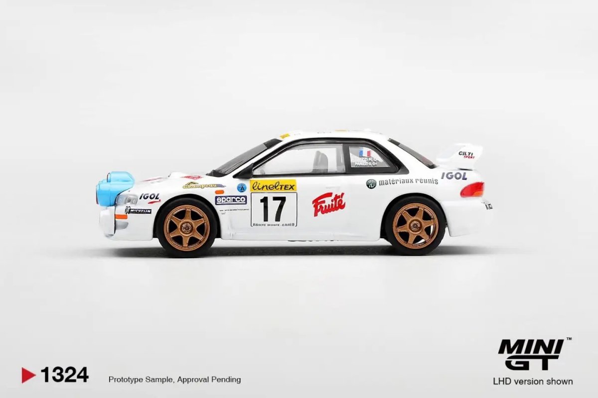 2026 Subaru Impreza WRC98 #17 1999 Rally Monte-Carlo White: Image 3