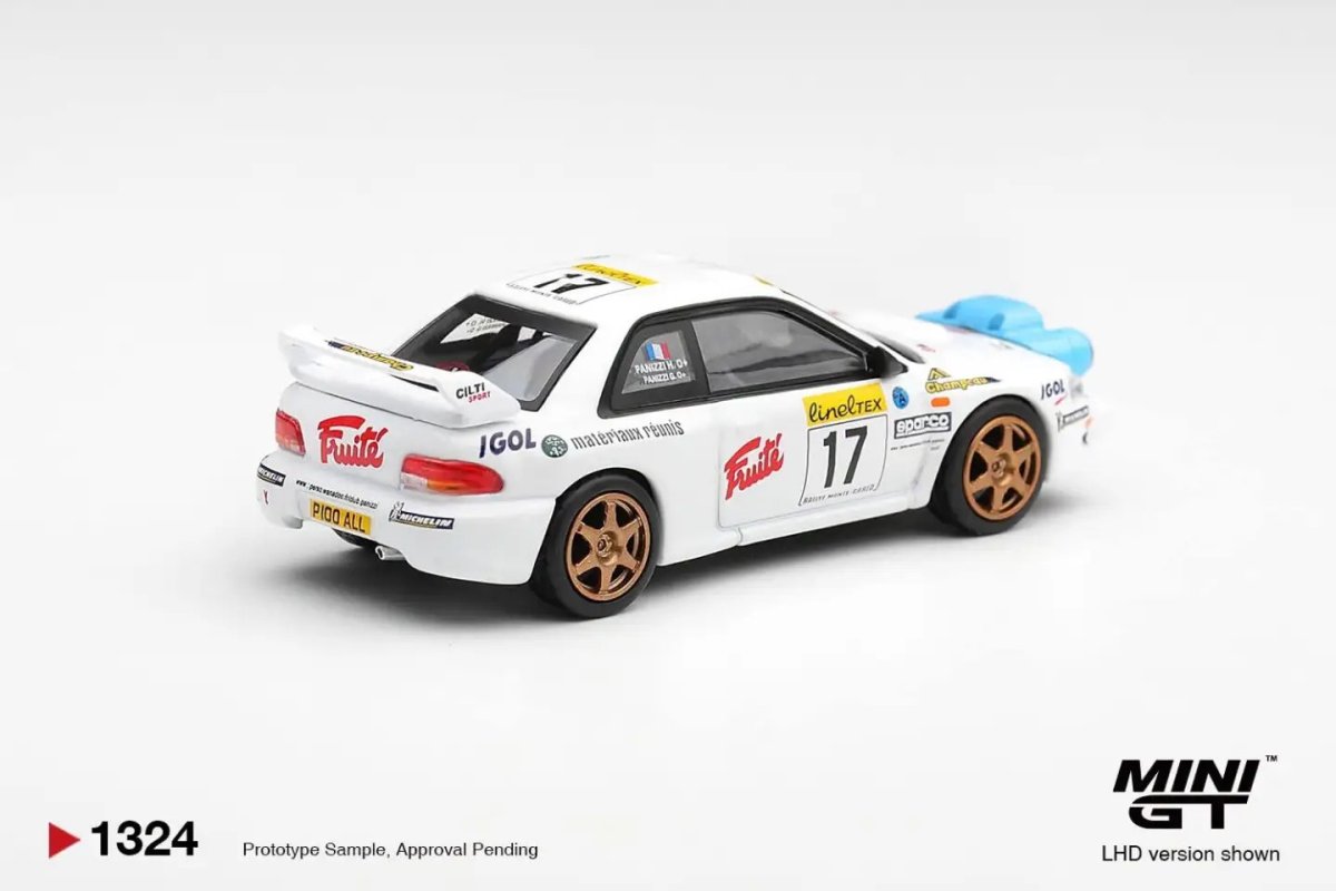 2026 Subaru Impreza WRC98 #17 1999 Rally Monte-Carlo White: Image 2