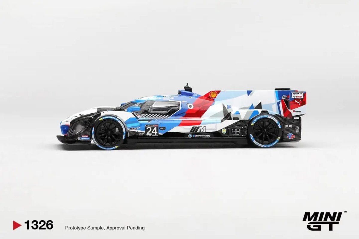 2026 BMW M Hybrid V8 GTP #24 BMW M Team RLL 2024 IMSA Daytona 24 Hrs White: Image 2