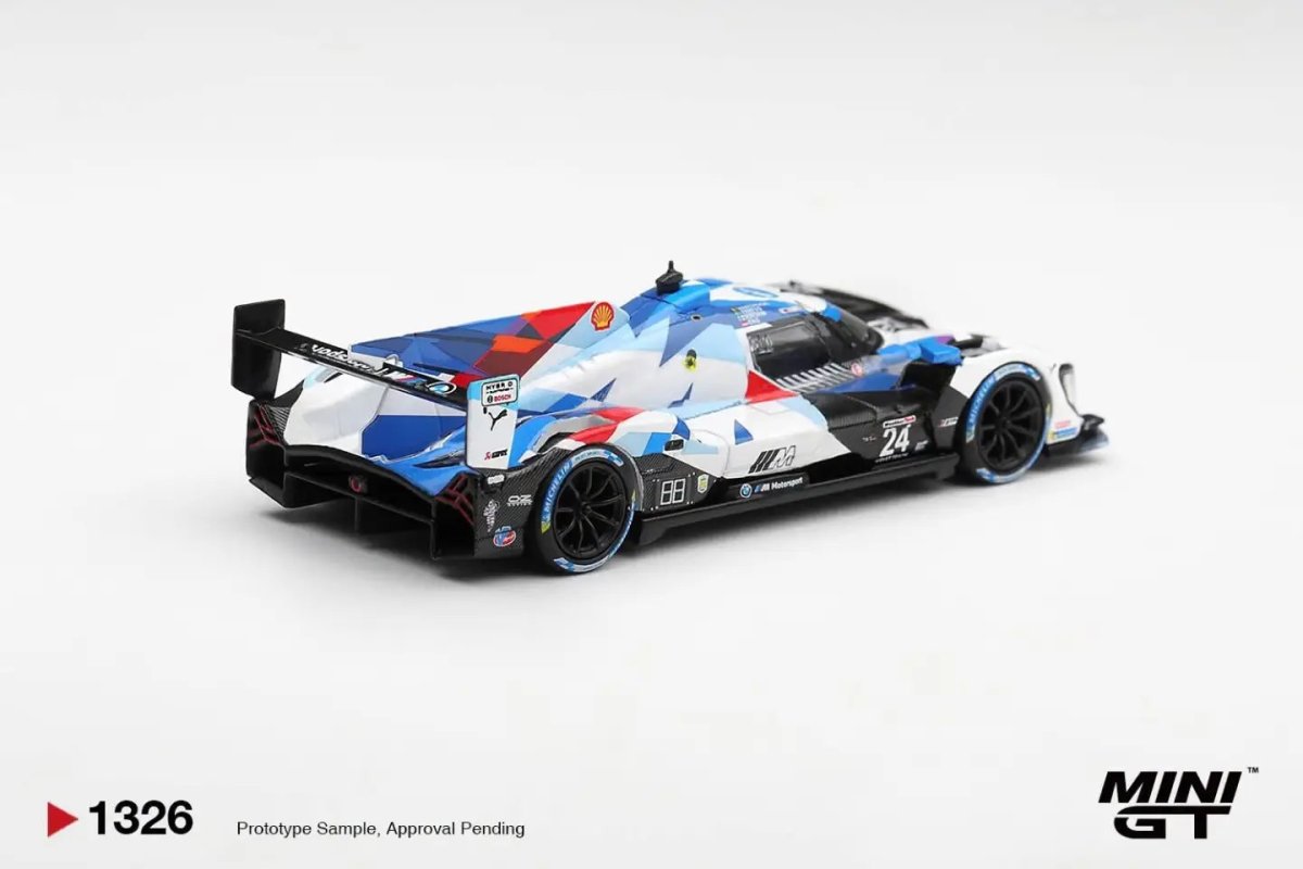 2026 BMW M Hybrid V8 GTP #24 BMW M Team RLL 2024 IMSA Daytona 24 Hrs White: Image 3