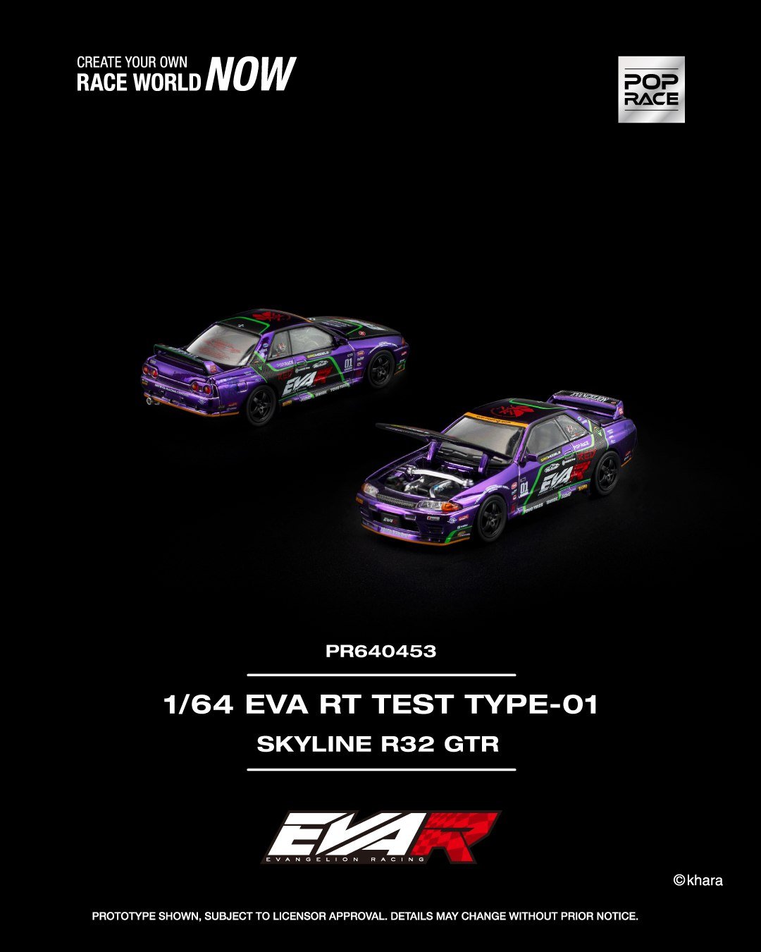 2026 EVA RT Test Type-01 Skyline R32 Purple: Image 3