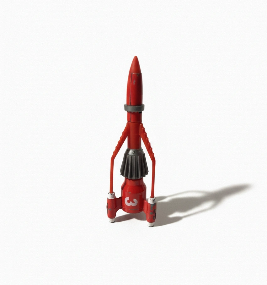 1992 Thunderbird 3 Red: No Package: Image 2