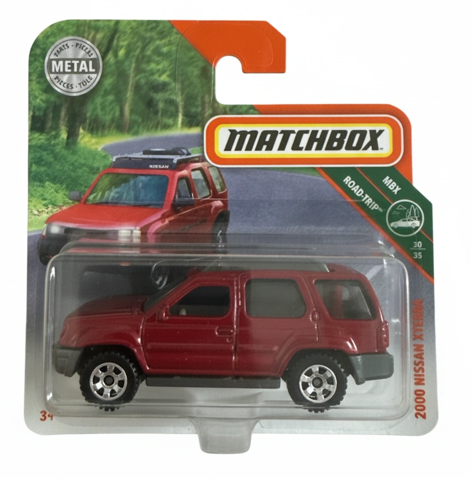 2018 2000 Nissan Xterra Red: Short Card: Image 3