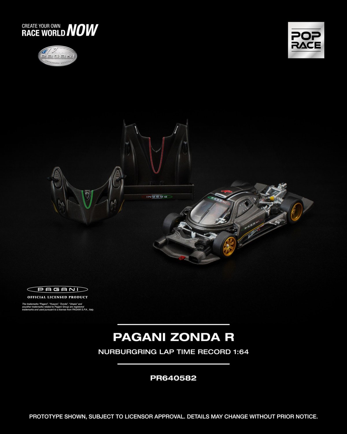 2026 Pagani Zonda R Nurburgring Lap Time Record Black: Image 2