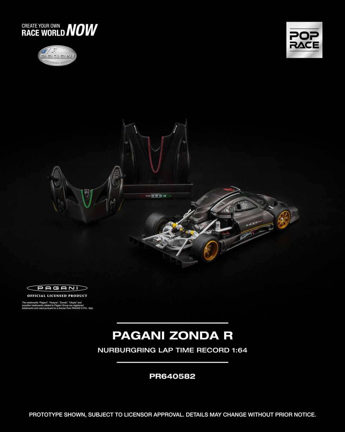 2026 Pagani Zonda R Nurburgring Lap Time Record Black: Image 3