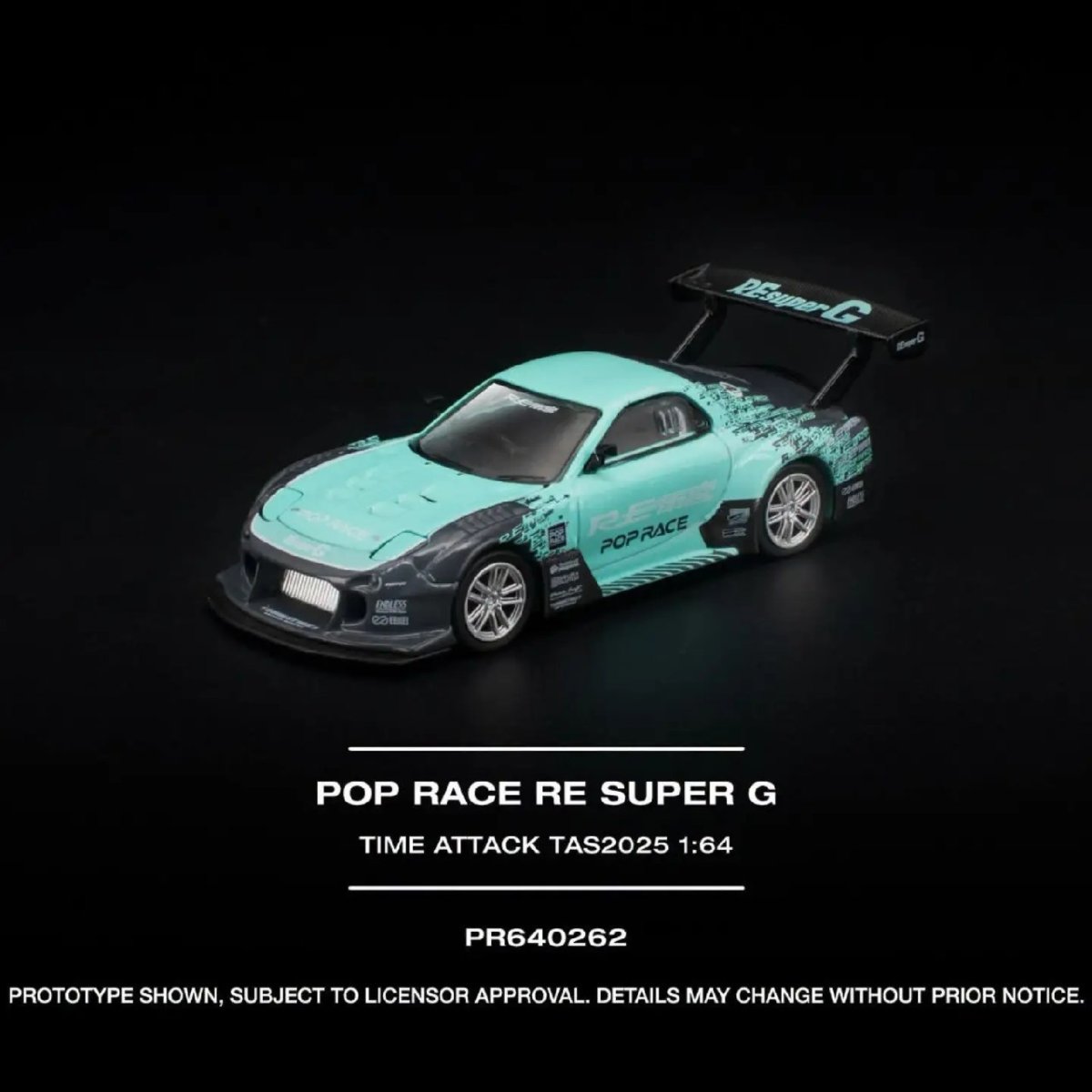 2026 RE Super G Time Attack Teal: Image 3