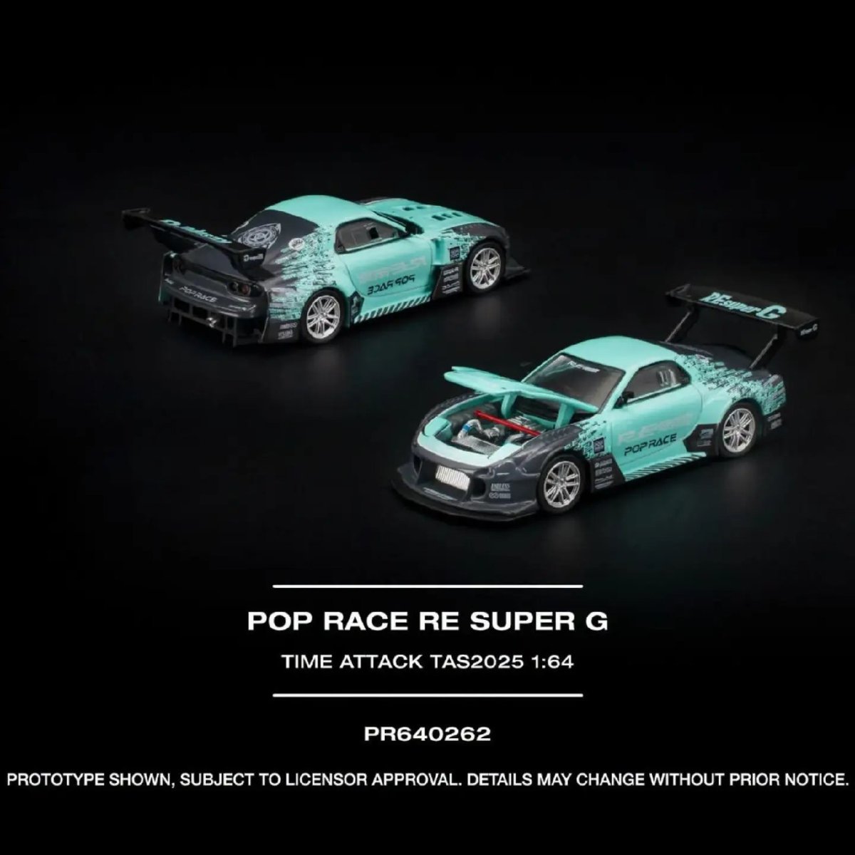 2026 RE Super G Time Attack Teal: Image 2