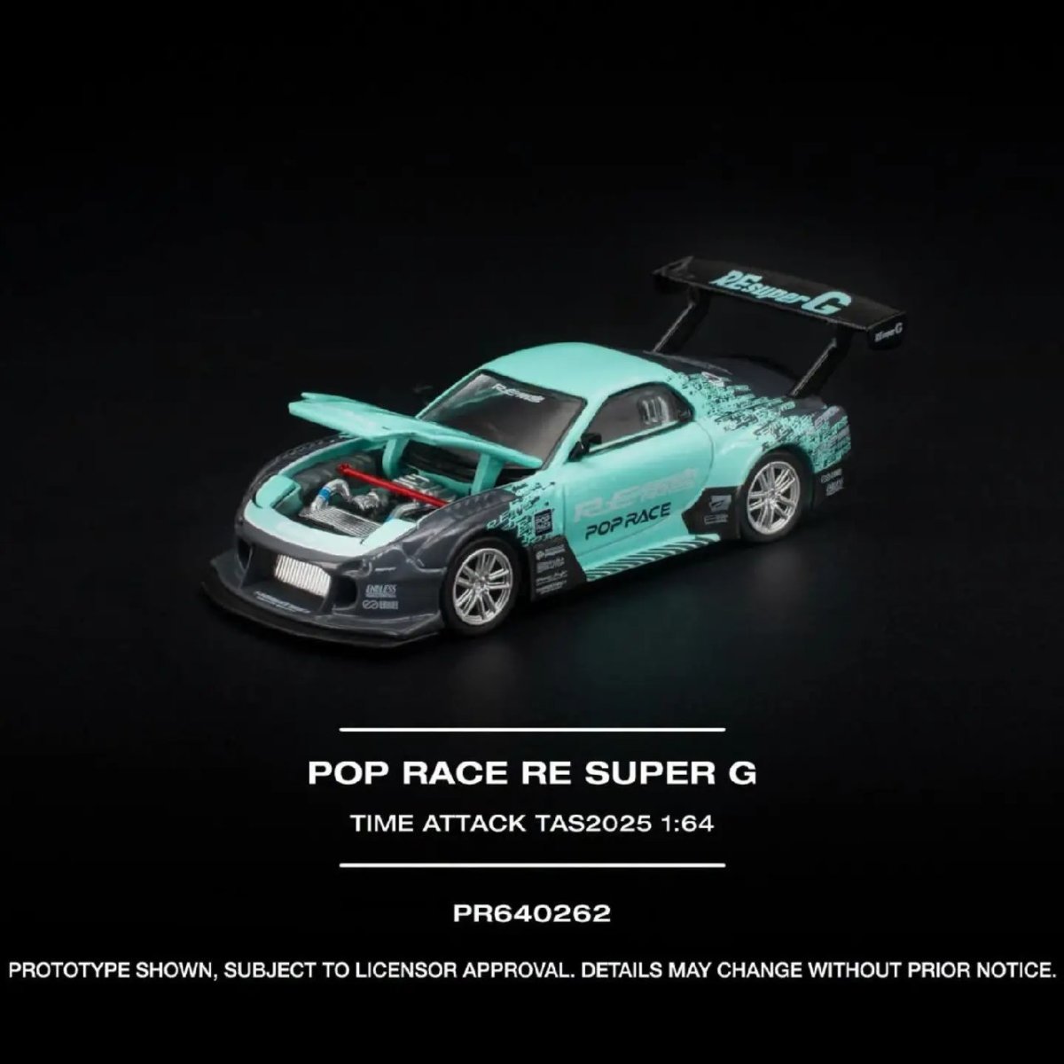2026 RE Super G Time Attack Teal: Image 4