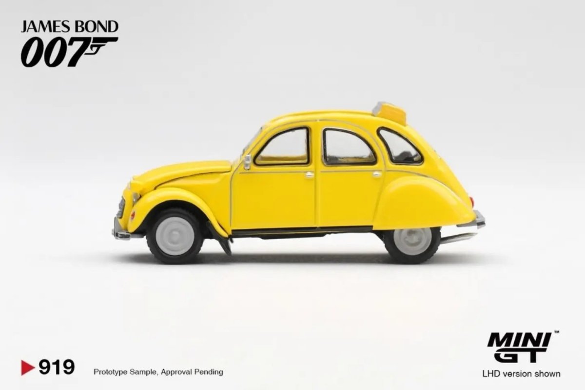 2026 Citroën 2CV "For your eyes only" Yellow: Image 3