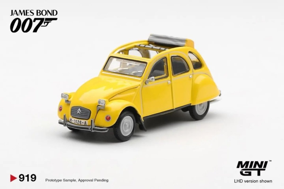 2026 Citroën 2CV "For your eyes only" Yellow: Image 2