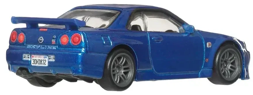 2026 Nissan Skyline GT-R V-Spec II (BNR34) Blue: No Package: Image 3