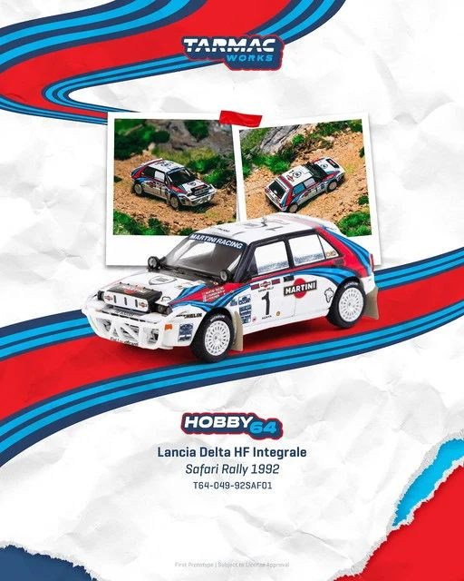 2026 Lancia Delta HF Integrale Safari Rally 1992 #1: No Package: Image 5
