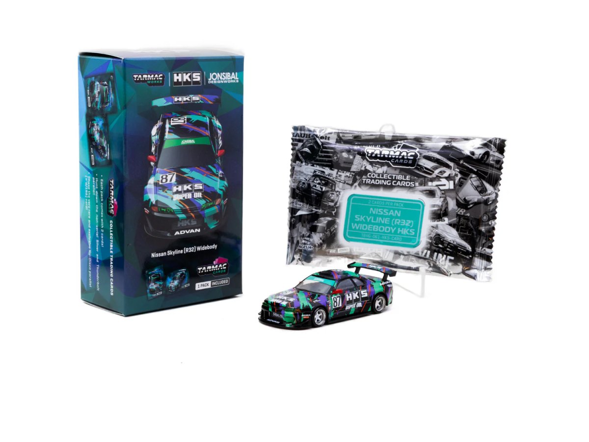 2026 Nissan Skyline (R32) Widebody HKS with Tarmac Cards Combo Set: No package: Image 5