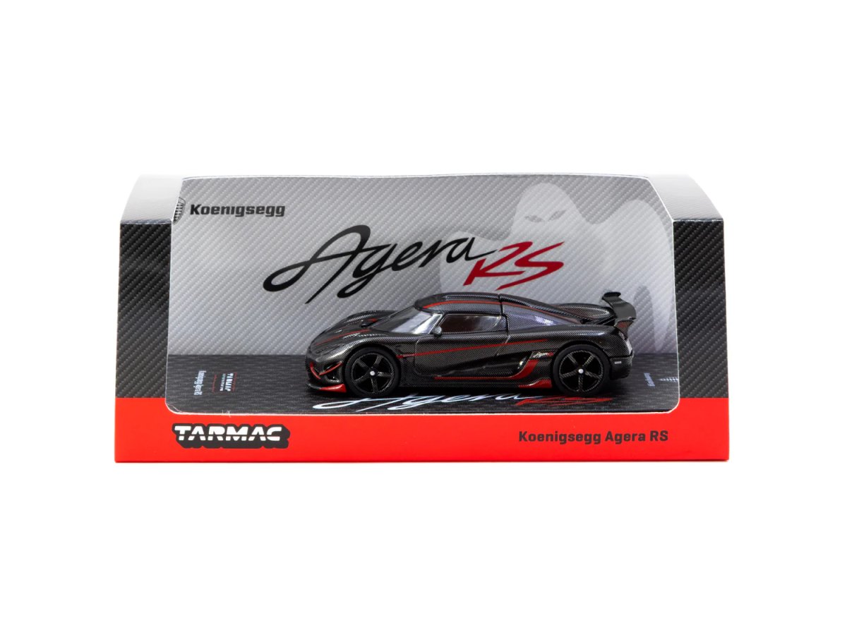 2026 Koenigsegg Agera RS Black Carbon Fiber / Red Accents: No package: Image 4
