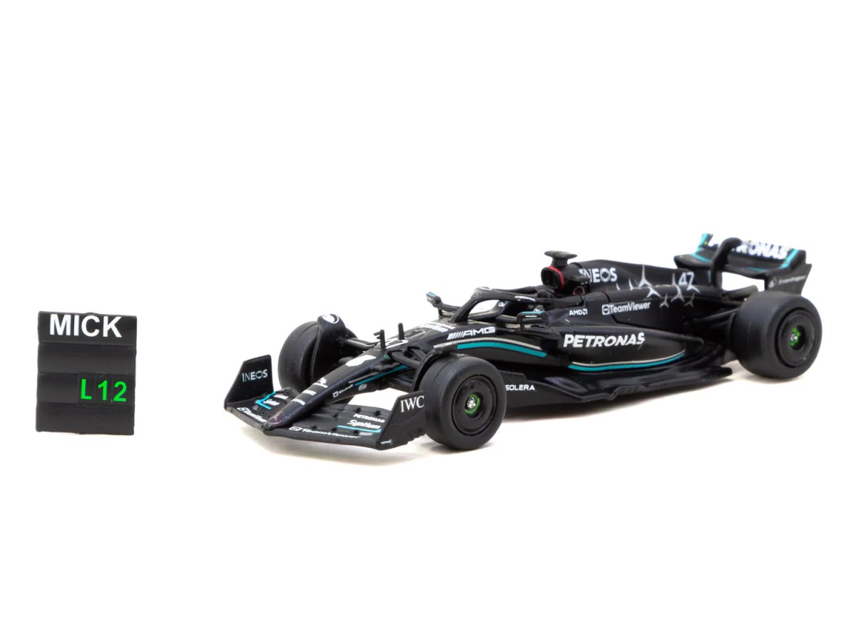 2026 Mercedes-AMG F1 W14 E Performance Spanish Grand Prix Tyre Testing 2023 #47 Mick Schumacher: No package: Image 2