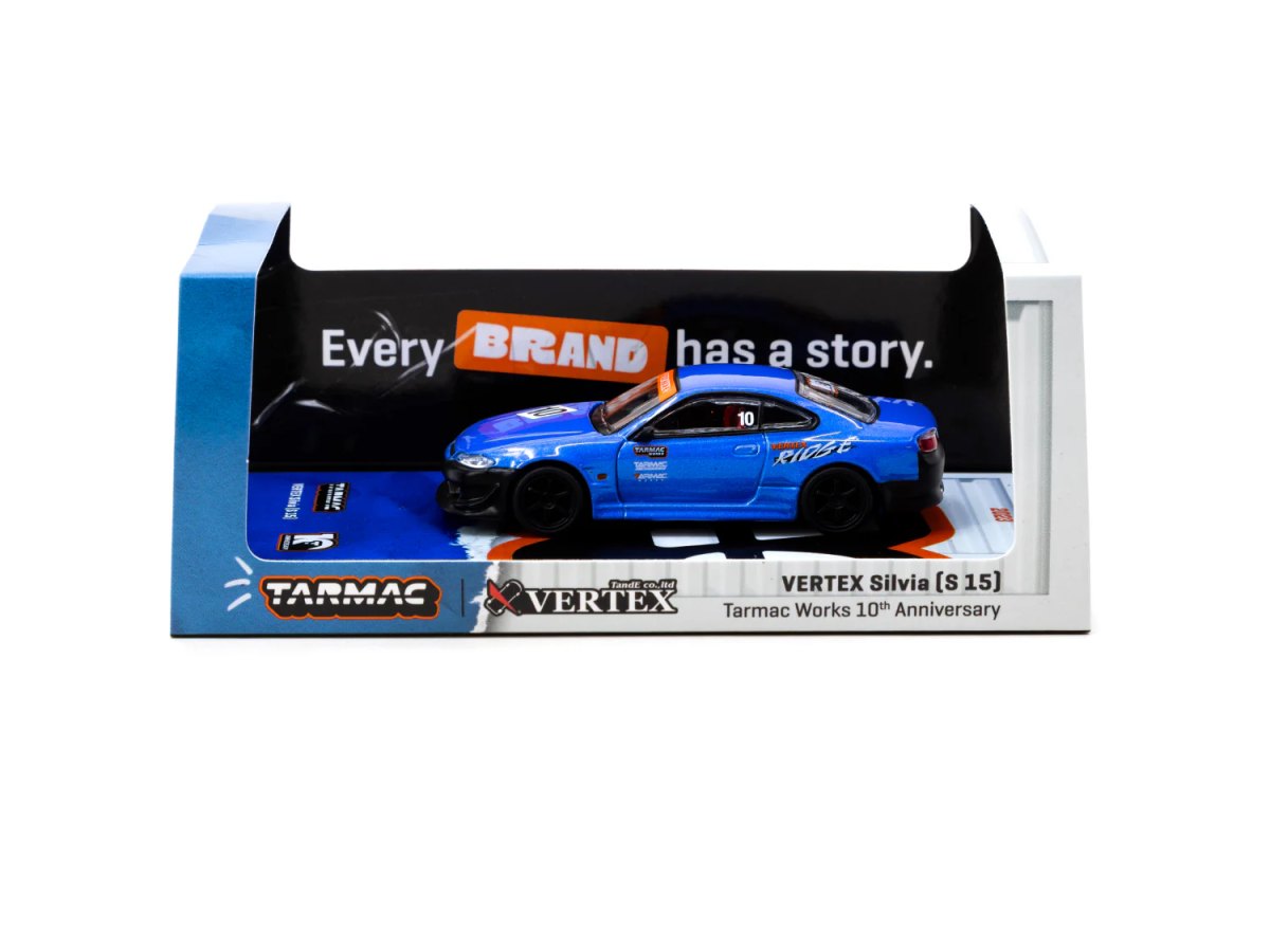 2025 VERTEX Silvia (S 15) Tarmac Works 10th Anniversary: No package: Image 4