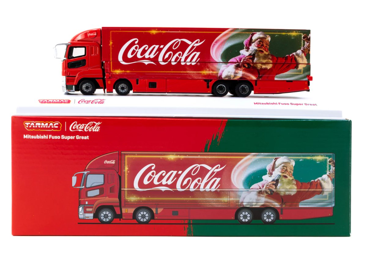 2025 Mitsubishi Fuso Super Great Coca-Cola Santa Truck: No package: Image 4