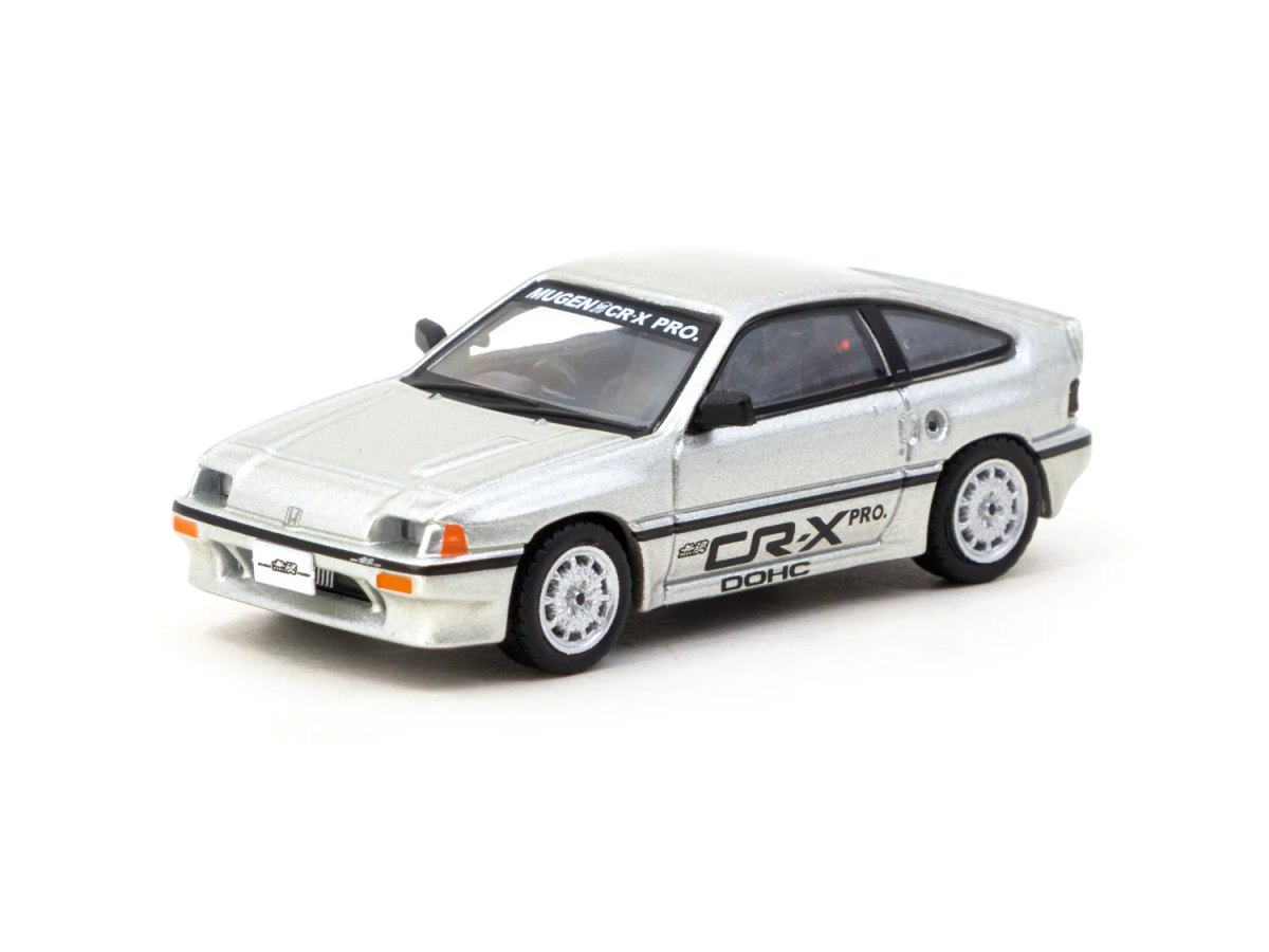 2025 Honda Ballade Sports MUGEN CR-X Pro Silver with Tarmac Cards Combo Set: No package: Image 2