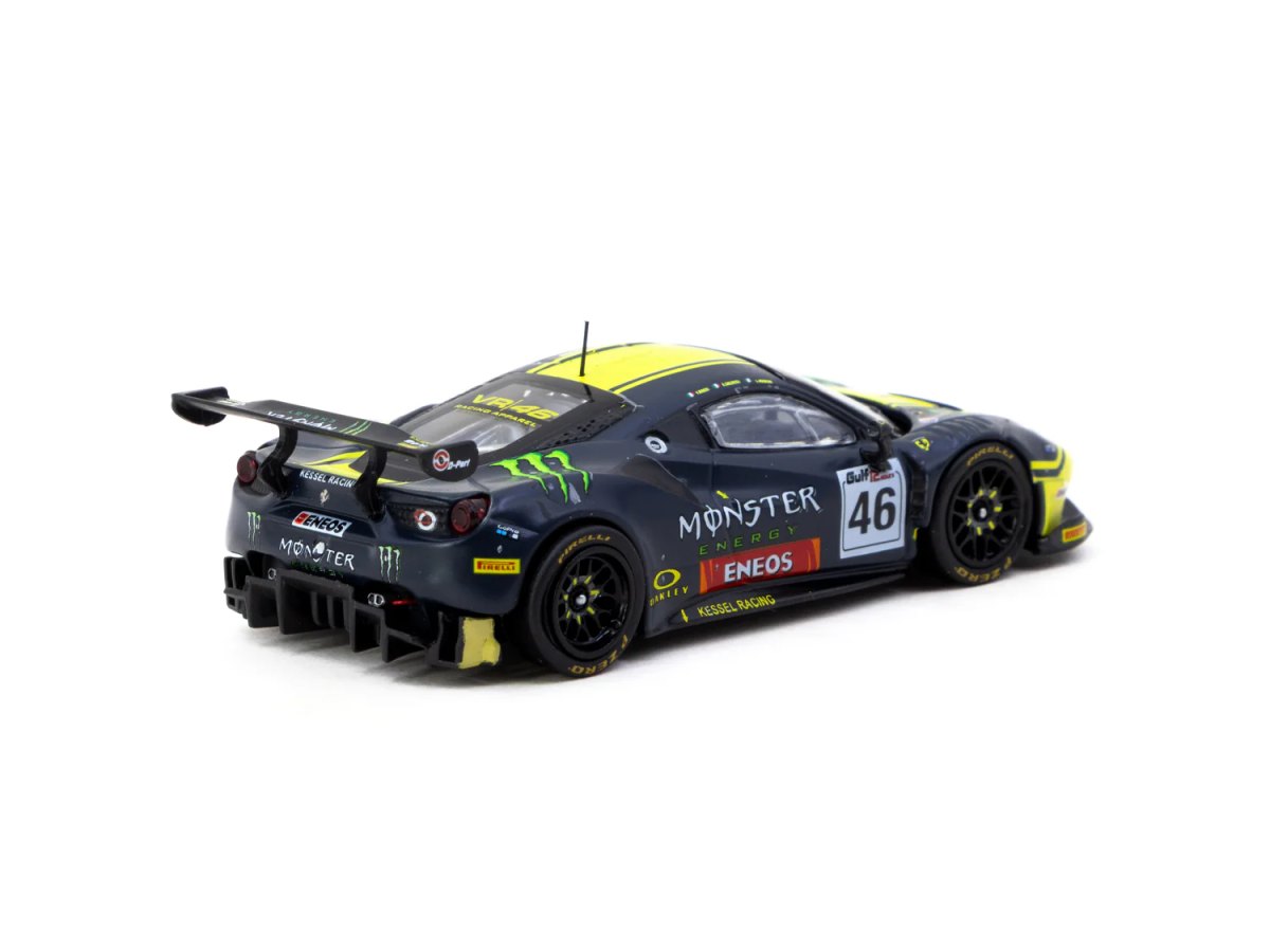 2025 Ferrari 488 GT3 Gulf 12 Hours 2019 #46 – Tarmac Works X iXO Models HOBBY64: No package: Image 3