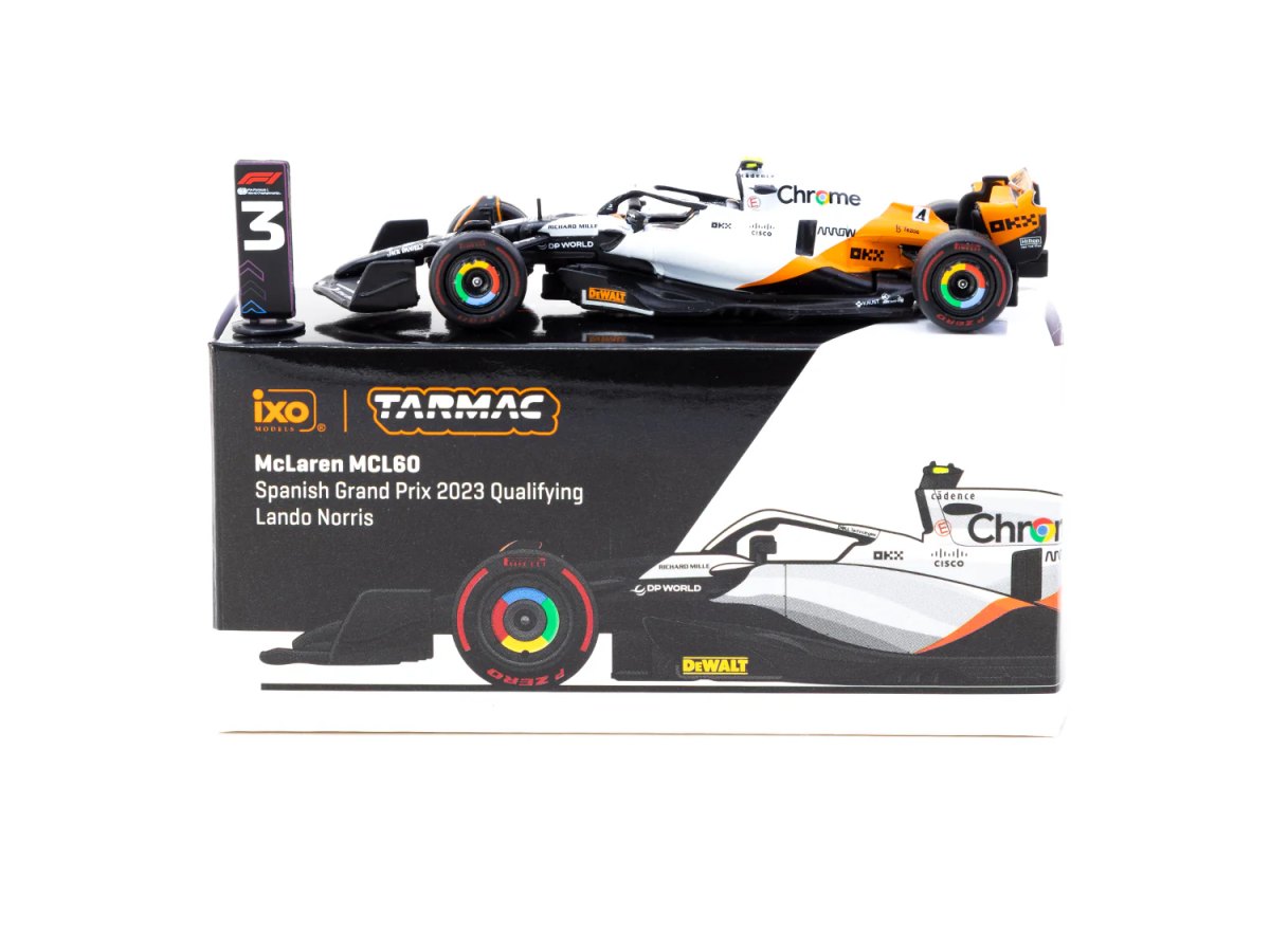 2025 McLaren MCL60 Spanish Grand Prix 2023 Qualifying#4 Lando Norris: No package: Image 4